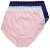 Ulla Popken 831866 Slips mit hoher Taille und Spitze 3er-Pack Königsblau - Slips - 