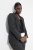 Ulla Popken 832935 Blazer mit Fischgratmuster und Metallic-Glanz Grau - Blazer - Blazer in großen Größen für Damen