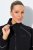 Ulla Popken 833237 Sportjacke mit Reflektordetails Schwarz - Jacken - Damenjacken in großen Größen