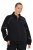 Ulla Popken 833237 Sportjacke mit Reflektordetails Schwarz - Jacken - Damenjacken in großen Größen