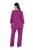 Ulla Popken 833660 Pyjama Violett - Pyjama/Loungewear - 