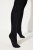 Ulla Popken 833809 Strumpfhose mit Animal-Print Schwarz - Strumpfhosen & Socken - 