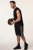 JP1880 Jay-Pi Bermuda QuickDry Mesh Fitness Shorts Black - Sportbekleidung & outdoor - Sportbekleidung in große größen für herren