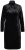 Ulla Popken 834234 Samtkleid mit Rollkragen Schwarz - Abendkleider - Abendkleider in großen Größen