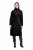 Ulla Popken 834234 Samtkleid mit Rollkragen Schwarz - Abendkleider - Abendkleider in großen Größen