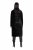 Ulla Popken 834234 Samtkleid mit Rollkragen Schwarz - Abendkleider - Abendkleider in großen Größen