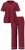 Ulla Popken 835397 Pyjama mit kurzen Ärmeln und Hemdkragen Flieder - Pyjama/Loungewear - 