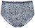 Ulla Popken 835633 Slips mit Animal-Print Anthrazit - Slips - 