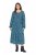 Ulla Popken 835713 Geblümtes Kleid Dunkelblau - Maxikleider - Maxikleider in großen Größen