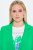 Ulla Popken 836165 Langer Blazer mit 3/4-Ärmeln Grün - Blazer - Blazer in großen Größen für Damen