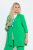 Ulla Popken 836165 Langer Blazer mit 3/4-Ärmeln Grün - Blazer - Blazer in großen Größen für Damen