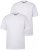 Men+ 299 T-Shirt V-Ausschnitt Weiß 2er-Pack - Herren-T-shirts - Herren-T-Shirts in großen Größen