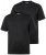 Men+ 311 T-Shirt Bauchfit Schwarz 2er-Pack - Herren-T-shirts - Herren-T-Shirts in großen Größen