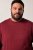 Men+ 313 T-Shirt Langarm Bauchfit Kupferbraun - Herren-T-shirts - Herren-T-Shirts in großen Größen