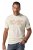 JP1880 836411 AC/DC Classic Logo T-Shirt Sandgrau - Band-T-shirts - Band T-Shirts in großen Größen