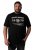 Men+ 424 T-Shirt Trout Trophy Schwarz - Herren-T-shirts - Herren-T-Shirts in großen Größen