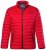 Boston Park 638 Steppjacke Bauchfit mit Stehkragen Rot - Herren jacken - Herren Jacken in großen Größen