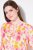 Ulla Popken 836739 Geblümtes Kleid aus Leinenmix Weiß - Sommerkleider - Sommerkleider in großen Größen