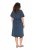 Ulla Popken 837403 Kurzärmliges Jerseykleid Dunkelblau - Jerseykleider - 