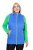 Ulla Popken 837409 Gesteppte HYPRAR Weste Blau - Westen - 