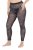 Ulla Popken 837935 Gemusterte Strumpfleggings Schwarz - Strumpfhosen & Socken - 