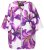 Ulla Popken 838105 Offene Jacke zum Binden Violett - Strickjacken - Damen-Cardigans in großen Größen