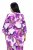 Ulla Popken 838105 Offene Jacke zum Binden Violett - Strickjacken - Damen-Cardigans in großen Größen