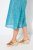 Ulla Popken 838483 Kleid mit Animal-Print Türkis - Sommerkleider - Sommerkleider in großen Größen
