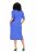 Ulla Popken 838765 Kurzärmliges Jerseykleid mit V-Ausschnitt Graublau - Midikleider - Midikleider für Damen in großen Größen