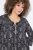 Ulla Popken 839518 Kleid mit Animal-Print und 3/4-Ärmeln Anthrazit - Maxikleider - Maxikleider in großen Größen