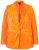 Ulla Popken 839607 Bedruckter Satinblazer Hellorange - Blazer - Blazer in großen Größen für Damen
