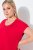 Ulla Popken 839896 Jerseykleid mit Strasssteinen Rosa - Abendkleider - Abendkleider in großen Größen