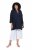 Ulla Popken 840210 Cardigan Dunkelblau - Strickjacken - Damen-Cardigans in großen Größen