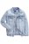 Men+ 394 Jeansjacke mit Brusttaschen Hellblau - Herren jacken - Herren Jacken in großen Größen