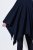 Ulla Popken 841117 Oversize-Strickponcho mit Strasssteinen Dunkelblau - Ponchos & Capes - 