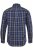 JP1880 Checked Shirt Long Sleeve Kent Collar Anthracite - Herrenhemden - Herrenhemden in großen Größen