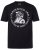 JP1880 T-Shirt Chest Print Bone Force Black - Herren-T-shirts - Herren-T-Shirts in großen Größen
