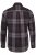 JP1880 Shirt Flannel Long Sleeve Dark Brown - Herrenhemden - Herrenhemden in großen Größen