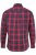 JP1880 Checked Shirt Long Sleeve Red - Herrenhemden - Herrenhemden in großen Größen