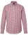 JP1880 Checked Flannel Shirt Long Sleeve Light Red - Herrenhemden - Herrenhemden in großen Größen