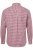 JP1880 Checked Flannel Shirt Long Sleeve Light Red - Herrenhemden - Herrenhemden in großen Größen