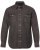 JP1880 Denim Shirt Flexnamic Dark Brown - Herrenhemden - Herrenhemden in großen Größen