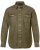 JP1880 Denim Shirt Long Sleeve Olive Green - Herrenhemden - Herrenhemden in großen Größen