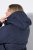 Ulla Popken 841360 Steppjacke Dunkelblau - Jacken - Damenjacken in großen Größen