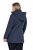 Ulla Popken 841360 Steppjacke Dunkelblau - Jacken - Damenjacken in großen Größen