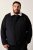 Men+ 545 Jacke mit Teddykragen Schwarz - Herren jacken - Herren Jacken in großen Größen