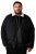 Men+ 545 Jacke mit Teddykragen Schwarz - Herren jacken - Herren Jacken in großen Größen