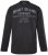 Men+ 612 T-Shirt Langarm Denim Brand Company Schwarz - Herren-T-shirts - Herren-T-Shirts in großen Größen