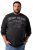 Men+ 612 T-Shirt Langarm Denim Brand Company Schwarz - Herren-T-shirts - Herren-T-Shirts in großen Größen