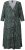 Ulla Popken 841839 Jerseykleid mit Animal-Print und 3/4-Ärmeln Dunkelgrün - Midikleider - Midikleider für Damen in großen Größen